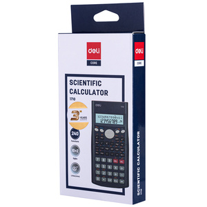เครื่องคิดเลขวิทยาศาสตร์ Deli E1710 เครื่องคิดเลขบัญชีและภาษี จอแสดงผลสองบรรทัด - Product Image 6