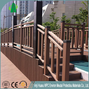 WPC tubo cuadrado hueco edificio partición decoración <span class=keywords><strong>madera</strong></span> plástico compuesto barandilla <span class=keywords><strong>madera</strong></span> WPC poste tubo pérgola usada - Product Image 5