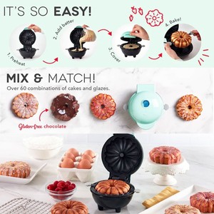 Máquina para Hacer Mini Pasteles, Portátil, Pequeño Electrodoméstico de Cocina, Ligero, Entrega Rápida - Product Image 2