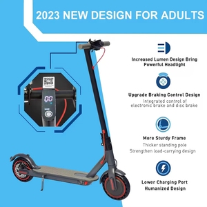 EU Foldable Aluminum Scooter Intelligent APP Control 36V 350W Brushless Rear Hub Lithium Battery LED Front - Product Image 6