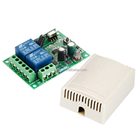 AC110V-220V deux récepteurs de commutateur de télécommande sans fil Module de commande d'éclairage intelligent 433Mhz