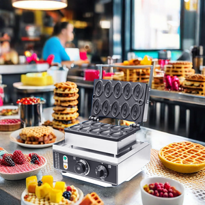 Machine à gaufres en forme de vagin, design personnalisé, en acier inoxydable, antiadhésive, pour gaufres et muffins - Product Image 6