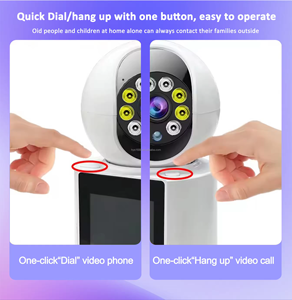 HD pin Powered video bé máy ảnh yiiot App từ xa không dây hai cách âm thanh video gọi Home IP <span class=keywords><strong>Camera</strong></span> với 2.8 inch màn hình - Product Image 4