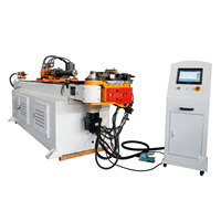 Máquina Dobladora de Tubos Inteligente de 3 Ejes CNC con Motor PLC Automático para Acero Inoxidable, Acero al Carbono y Aluminio, con Bomba de Rodamientos