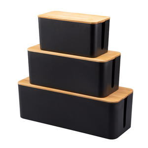 Newest Design Anti-dust Phone Holder Multi Power Plug Socket Storage Box Cable Wire Cord Organizer Box