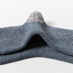 Men's Thick Cotton Crew Socks Mid Calf Warm Thermo Winter Style Black Navy Dark Gray Light Gray Coffee Size 25-27 - Product Image 3