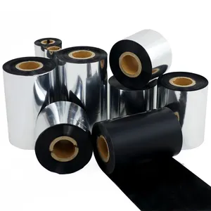 M515 thermal transfer black foil for satin ribbon