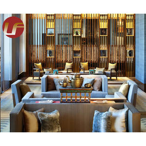 Muebles de dormitorio modernos de madera sólida para <span class=keywords><strong>Hotel</strong></span>, conjunto de dormitorio personalizado de <span class=keywords><strong>Hotel</strong></span> de 5 estrellas - Product Image 5