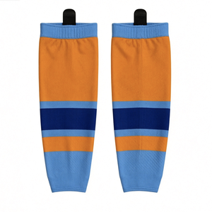 Op maat gemaakte ademende bedrukte ijshockeyuniform 100% polyester unisex volwassenen met borduurwerk en aangepaste teamnaam voor teamwedstrijden - Product Image 6