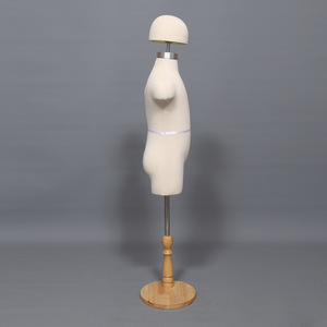 Mannequin en mousse épaissie pour la partie supérieure du corps avec tête, pour vitrine de magasin de vêtements pour enfants, pose debout, vente en gros - Product Image 3