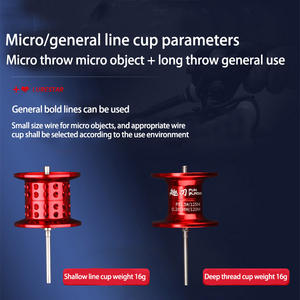 GUANGWEI 6.2:1 <span class=keywords><strong>moulinet</strong></span> de pêche en eau salée de bonne qualité, entièrement en métal, frein à grande vitesse, <span class=keywords><strong>moulinet</strong></span> de lancer d'appâts - Product Image 5