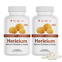 Capsules d'extrait d'Hericium Erinaceus, complément tonique nutritionnel à base de crinière de lion pour le cerveau, l'intestin et le bien-être général