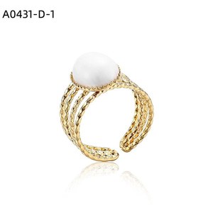 แหวนแฟชั่นพร้อม PIEDRA A0431 สำหรับผู้หญิง เครื่องประดับคุณภาพสูง - Product Image 1
