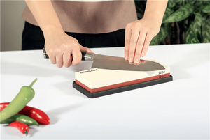 Bộ Mài Dao Bằng Gốm 2 Mặt Đá Mài 400/1000/6000 Đá Mài Dao Đá Ướt Nhật Bản - Product Image 3