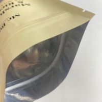 Benutzer definierte umwelt freundliche kleine Kraft papier beutel Recycelbare und biologisch abbaubare Heißsiegel-Verpackungs beutel, gedruckt mit Ihrem Logo