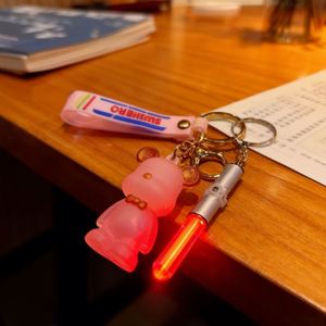 Mini porte-clés LED en plastique, bâton lumineux portable clignotant pour cadeaux promotionnels, cadeaux d'entreprise, accessoires de sac - Product Image 4