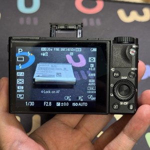Appareil photo numérique HFT Cyber-shot <span class=keywords><strong>RX100</strong></span> Mark V professionnel, vidéo 4K UHD, capteur CMOS, carte SD, appareil photo pas cher, vente en gros - Product Image 4
