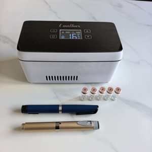 12 Peptide Vials 3 Peptide Pen Portable Rechargeable Insulin Pen case Peptide Bodybuilding Cooler <strong>Mini</strong> <strong>Car</strong> Peptide <strong>Fridge</strong> - Product Image 4