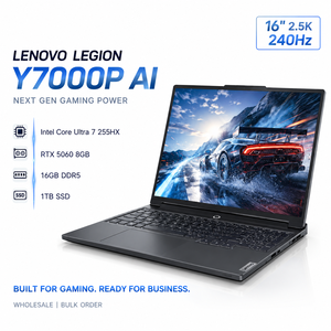 ขายส่ง Lenovo Legion Y7000P AI PC 2025 Intel Ultra 7 16GB 1TB RTX 5060 16" 240Hz แล็ปท็อปโลหะ แบรนด์ใหม่ คอมพิวเตอร์เล่นเกม - Product Image 1