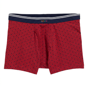 Men's Cotton Mid-Rise Knitted <b>Boxer</b> Briefs Breathable Comfortable Quick Dry High Quality - Product Image 4