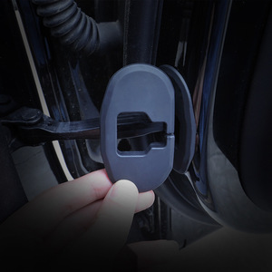 Silicone Door Lock Cover For Tesla Model 3 Y Car <b>Interior</b> Protection Noise Reduction <b>Accessory</b> - Product Image 2