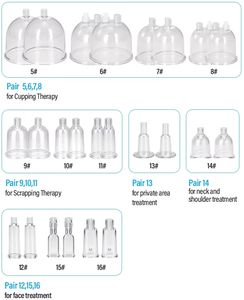 Macchina verticale di bellezza a pressione negativa G8 strumento di bellezza a doppia funzione di vibrazione per la cura del corpo massaggiatore con tazza - Product Image 6