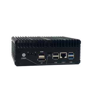 Không quạt tường lửa <span class=keywords><strong>Router</strong></span> <span class=keywords><strong>Mini</strong></span> PC Intel j6412 N100 n305 6lan I226-V 2.5 gam DDR5 NVMe 1 * COM PoE pfsense opnsense <span class=keywords><strong>Mini</strong></span> PC - Product Image 4