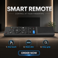 Télécommande intelligente pour téléviseur à commande vocale 22 touches, ABS, universelle, de remplacement, pour Android TV, OEM, ODM, personnalisée, JCXK