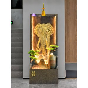 Divisor de Habitaciones de Resina y Fibra de Vidrio con Modelo de Elefante Impermeable para Interiores, Decoración del Hogar, Feng Shui, Humidificador - Product Image 6