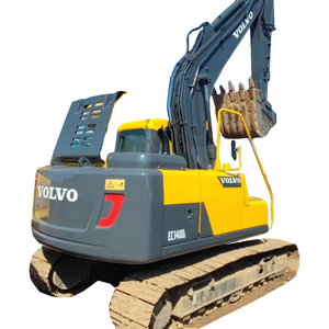 Excavadora de cadenas Volvo usada, excavadora de cadenas de 14 toneladas, motor original importado, 1 año de garantía - Product Image 1