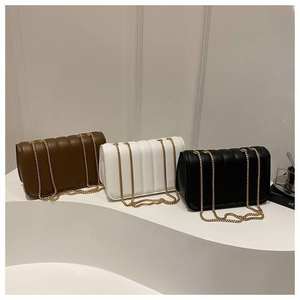 New Fashion Women's Handbag Checkered Pu Leather Women's Shoulder Bag - Product Image 1