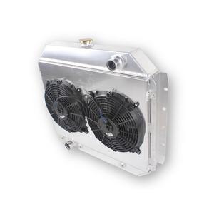 Radiador de Aluminio de 3 Filas SSRAD0058 para Ford F100 F150 F250 F350 Pickup/<span class=keywords><strong>Bronco</strong></span> V8 1966-1979 con Ventiladores Gratis - Product Image 2