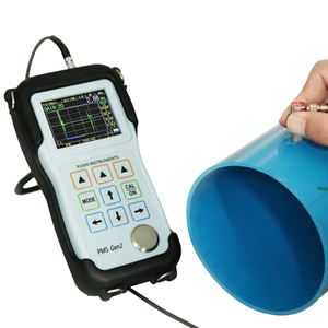 YUSHI NDT Equipment Tragbare hochpräzise dünne Teile Kunststoff flasche Ultraschall-Wanddicken messgerät mit Hochfrequenz sonde - Product Image 3