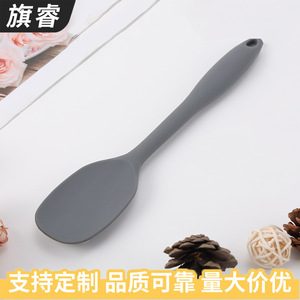 Silicone T-Shaped Spatula Grey Oven Safe Microwave Safe Hand Wash Only Cooking Utensil - Product Image 5
