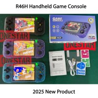 Console de jeu portable rétro authentique Arkos R46H 2.0, écran IPS de 4,2 pouces, jeu open source, Wi-Fi, lecteurs de jeux portables