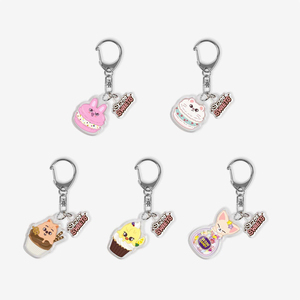 Custom Cartoon <b>Anime</b> Pattern UV Printing Acrylic <b>Keychain</b> Souvenir Fashionable Pendant Accessories - Product Image 3