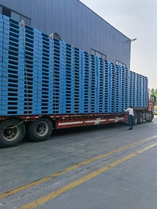 כבד hdpe שלושה רצים מזרן פלסטיק לתעשיית מזון 4-כיווני עבור תחבורה אחסון מחסן - Product Image 6