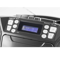 Boombox stéréo solaire portable ancien modèle Lecteur CD/BT AM Radio AM/Fm pour la maison