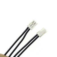 Lvds Cable 10P JST Harnais SHLP-10V-S-B à semi-dénudés Assemblages de câbles coaxiaux personnalisés Faisceau de câbles automobiles