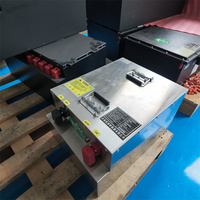Pack de batteries LiFePO4 à tension personnalisée avec boîtier en métal inoxydable, haute décharge, 8000 cycles, protection BMS pour rickshaw électrique