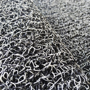 Tapis de porte moderne en PVC fibre de coco antidérapant intérieur extérieur tapis de bienvenue tissé Technique lavable pour la maison bureau salon plage entrée - Product Image 2