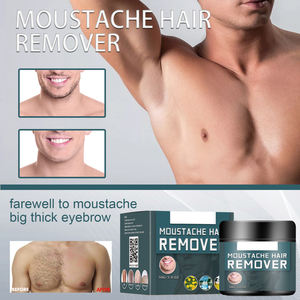 Crème dépilatoire instantanée, sans douleur, <span class=keywords><strong>non</strong></span> irritante, nourrissante, pour hommes, zone faciale, poitrine, jambes, peau sensible - Product Image 4