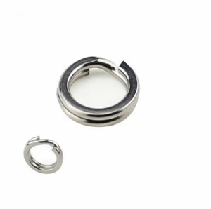 Accessoires en acier inoxydable Rig Ring Link Carp Double Circle - Product Image 1