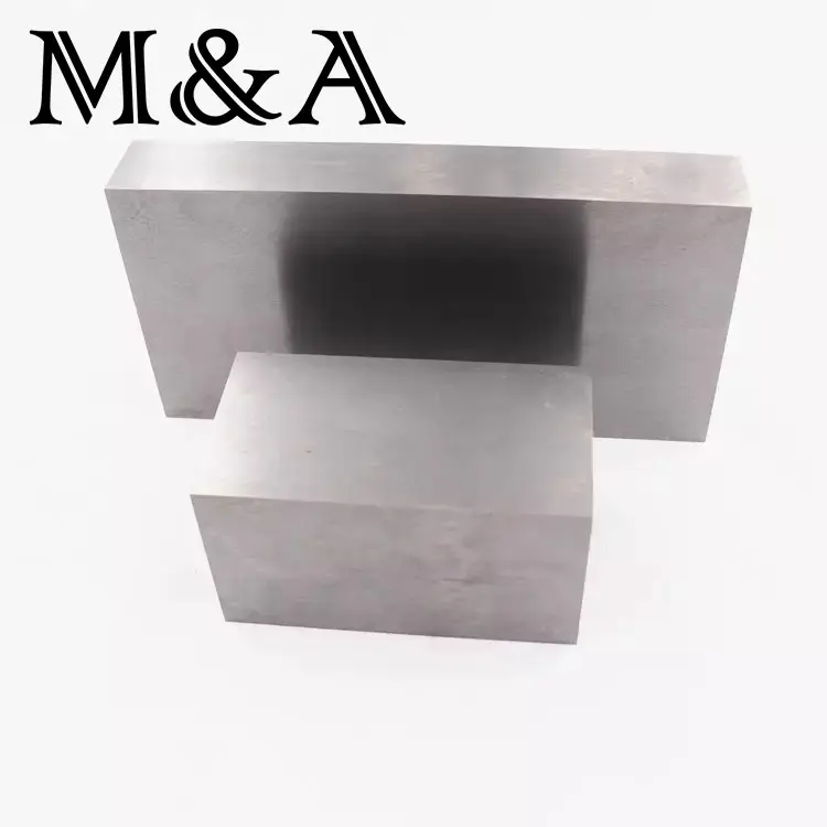 Cemented Carbide Solid Slab Flat Strip Wolfram Metal Bar Wear Resistant Board Block Tungsten Carbide EDM Plate Sheet Alloy Blank