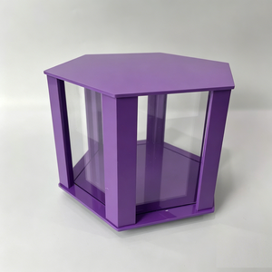 Best Seller Rotating Custom <b>Acrylic</b> <b>Display</b> <b>Stand</b> Easy Assembly Trading Card Grading Slab For Desktop Collection - Product Image 2
