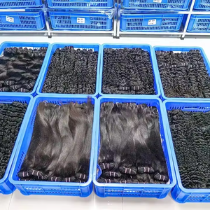 Lot de mèches de cheveux humains brésiliens 100 % naturels 15A avec fermetures frontales en dentelle HD, cheveux vierges alignés avec les cuticules, fournisseur de tissages de cheveux de qualité supérieure - Product Image 5