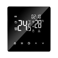 Termostato Inteligente WiFi para Calefacción por Suelo Radiante, Control por Voz con Alexa y Google Home, Programable, Pantalla LCD Digital, Controlador de Calefacción de Fábrica
