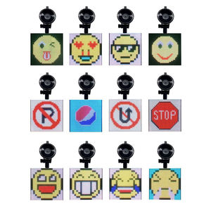 <strong>Wholesale</strong> Devil's Eye LED Display Screen Truck Lights Saudi Arabia Car Advertising 32x32 Pixel APP Cellphone Control New - Product Image 3