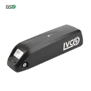 LVCO डॉल्फिन हेलॉन्ग 18650 21700 सेल साइकिल बैटरी ईबाइक बैटरी 20 AH 10s6p रियर रैक पावर पैक 500 52v 20ah बैटरी ईबाइक