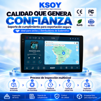KSOY-12 Radio de voiture Android, lecteur multimédia 12+256 pour automobile, écrans pour voitures, écrans Android 16